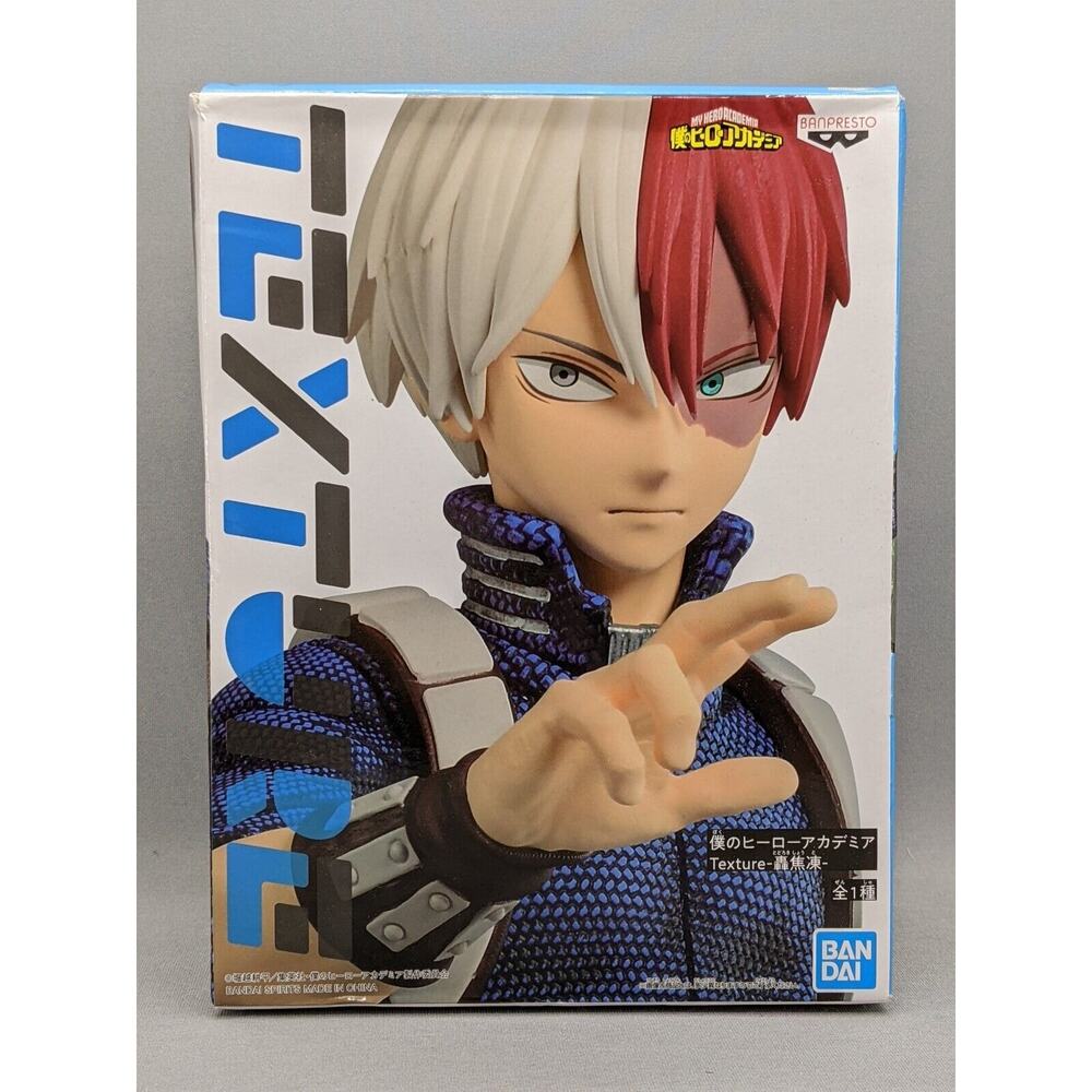 My Hero Academia Shoto Todoroki Texture Figure Official Bandai Spirits, Open Box